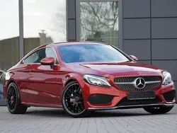 Rot Gebraucht 2016 Mercedes C220 AMG line Coupé | 26.980 € (Teuer)