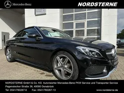 Lack obsidianschwarz Gebraucht 2018 Mercedes C200 AMG line Cabrio | 28.888 € (Etwas zu teuer)
