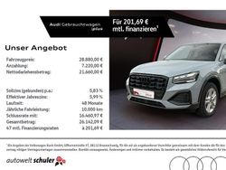 Pfeilgrau perleffekt Gebraucht 2024 Audi Q2 Advanced Plus SUV | 28.880 € (Fairer Preis)