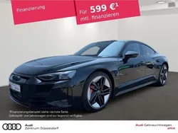 Mythosschwarz metallic Gebraucht 2022 Audi e-tron GT quattro Comfort Limousine | 58.900 € (Superpreis)