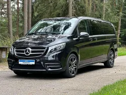 Obsidianschwarz metallic Gebraucht 2017 Mercedes V200 AMG Van / Kleinbus | 28.999 €