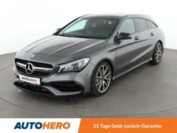 Grau Gebraucht 2018 Mercedes CLA45 AMG Shooting Brake AMG Kombi | 31.520 € (Guter Preis)