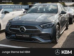 Lack selenitgrau Gebraucht 2024 Mercedes C300e AMG Kombi | 49.790 € (Fairer Preis)