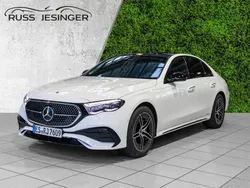 Unilack polarweiß Gebraucht 2024 Mercedes E220 AMG Limousine | 63.850 € (Teuer)