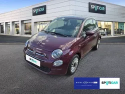 Burgunder Gebraucht 2019 Fiat 500 Lounge Kleinwagen | 9.990 € (Fairer Preis)