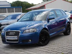Blau Gebraucht 2008 Audi A3 Sportback Ambition Limousine | 8.999 € (Teuer)