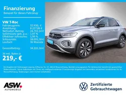 Pyritsilber metallic Gebraucht 2025 VW T-Roc Goal SUV | 31.760 € (Guter Preis)