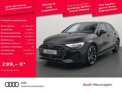 Mythosschwarz Neu 2025 Audi A3 Sportback S-Line Limousine | 43.480 € (Fairer Preis)