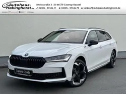 Weiss Neu 2025 Skoda Superb SportLine Kombi | 55.290 € (Teuer)