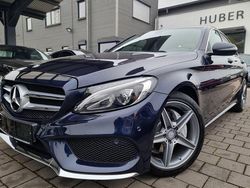 Blau Gebraucht 2018 Mercedes C220 AMG Limousine | 23.400 € (Etwas zu teuer)