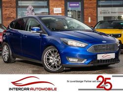 Indicblau metallic Gebraucht 2015 Ford Focus Titanium Limousine | 13.950 € (Teuer)
