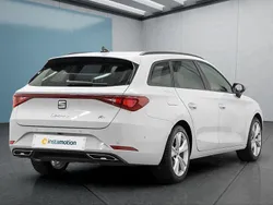 Weiß Gebraucht 2024 Seat Leon ST FR Kombi | 28.299 € (Fairer Preis)