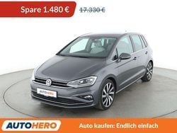 Grau Gebraucht 2018 VW Golf Sportsvan Highline Van / Kleinbus | 15.850 € (Guter Preis)