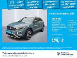 Petroleum blue metallic/schwar Gebraucht 2025 VW T-Roc Goal SUV | 30.950 € (Superpreis)