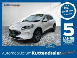 Arktisweiß (metallic) Gebraucht 2021 Ford Kuga Titanium SUV | 24.280 € (Guter Preis)