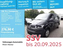 Schwarz Gebraucht 2021 VW T6.1 Comfortline Van | 26.492 €