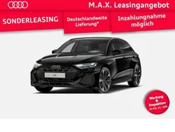 Mythosschwarz metallic Neu 2025 Audi A3 S-Line Limousine | 45.600 € (Fairer Preis)