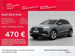 Kieselgrau Gebraucht 2024 Audi Q4 e-tron S-Line SUV | 49.481 € (Superpreis)