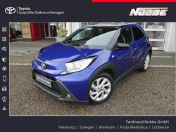 Juniper blue metallic / black Gebraucht 2022 Toyota Aygo X Pulse SUV | 14.990 € (Fairer Preis)