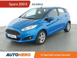 Blau Gebraucht 2014 Ford Fiesta Titanium Kleinwagen | 10.100 € (Fairer Preis)