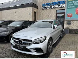 Silber Gebraucht 2018 Mercedes C220 AMG line Kombi | 22.900 € (Guter Preis)