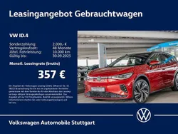 Kings red metallic/schwarz Gebraucht 2022 VW ID.4 GTX SUV | 32.530 € (Guter Preis)