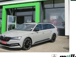 Grau (steelgrau) Gebraucht 2022 Skoda Superb SportLine Kombi | 33.990 € (Fairer Preis)
