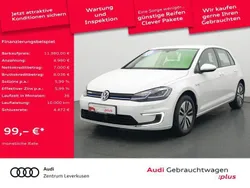 Pure white Gebraucht 2018 VW e-Golf Kleinwagen | 12.480 € (Fairer Preis)