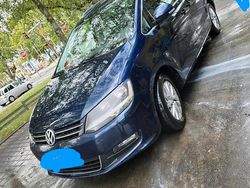 Blau Gebraucht 2010 VW Sharan Van / Kleinbus | 9.900 €