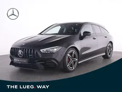 Schwarz metalliclack kosmossch Gebraucht 2025 Mercedes CLA45 AMG Shooting Brake AMG Kombi | 64.750 € (Teuer)