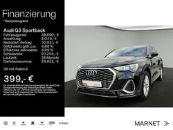 Mythosschwarz metallic Gebraucht 2022 Audi Q3 S-Line SUV | 38.890 € (Fairer Preis)