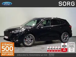 Schwarz, agate black metallic Gebraucht 2024 Ford Kuga ST-Line X SUV | 27.990 € (Superpreis)