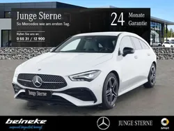 Weiß Gebraucht 2023 Mercedes CLA200 Shooting Brake Premium Kombi | 35.950 € (Etwas zu teuer)