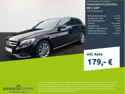Schwarz Gebraucht 2017 Mercedes C220 Avantgarde Kombi | 18.470 € (Guter Preis)