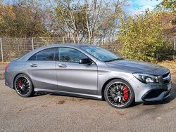 Grau Gebraucht 2017 Mercedes CLA45 AMG AMG Limousine | 41.000 € (Teuer)