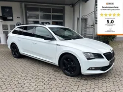 Weiß Gebraucht 2017 Skoda Superb SportLine Limousine | 21.499 € (Etwas zu teuer)