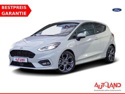 Metropolisweiß metallic Gebraucht 2021 Ford Fiesta ST-Line Kleinwagen | 18.950 € (Teuer)