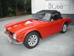 Rot Gebraucht 1972 Triumph TR6 Cabrio | 24.900 €