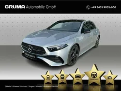 Lack hightechsilber Gebraucht 2024 Mercedes A200 AMG Limousine | 31.990 € (Fairer Preis)