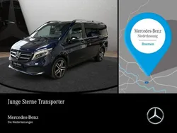 Blau Gebraucht 2022 Mercedes V300 Avantgarde Edition Van / Kleinbus | 58.480 € (Superpreis)