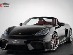 Schwarz Gebraucht 2019 Porsche Boxster Spyder Cabrio | 98.718 € (Fairer Preis)