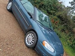 Blau Gebraucht 2001 Chrysler Sebring Cabriolet Cabrio | 3.900 € (Etwas zu teuer)