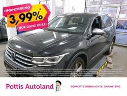 Schwarz Gebraucht 2021 VW Tiguan Allspace R-line SUV | 35.777 € (Etwas zu teuer)