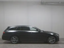 Schwarz Gebraucht 2021 Mercedes E300 AMG line Kombi | 23.980 € (Superpreis)