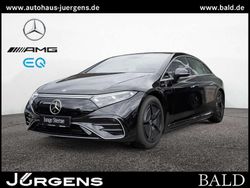 Schwarz obsidianschwarz metall Gebraucht 2023 Mercedes EQS350 AMG Limousine | 56.680 €