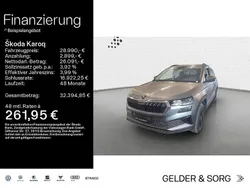 Graphitegrau metallic Gebraucht 2024 Skoda Karoq Selection SUV | 28.990 € (Guter Preis)