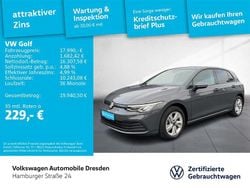 B0 delfingrau metallic Gebraucht 2020 VW Golf VIII Life Limousine | 17.990 € (Guter Preis)
