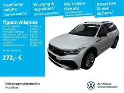 Oryxweiß perlmutteffekt Gebraucht 2024 VW Tiguan Allspace R-line SUV | 49.980 € (Teuer)