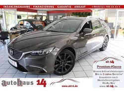Grau Gebraucht 2015 Mazda 6 Sports-Line Kombi | 13.950 € (Etwas zu teuer)