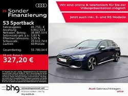 Navarrablau metallic Neu 2024 Audi S3 Ambiente Limousine | 45.750 € (Fairer Preis)